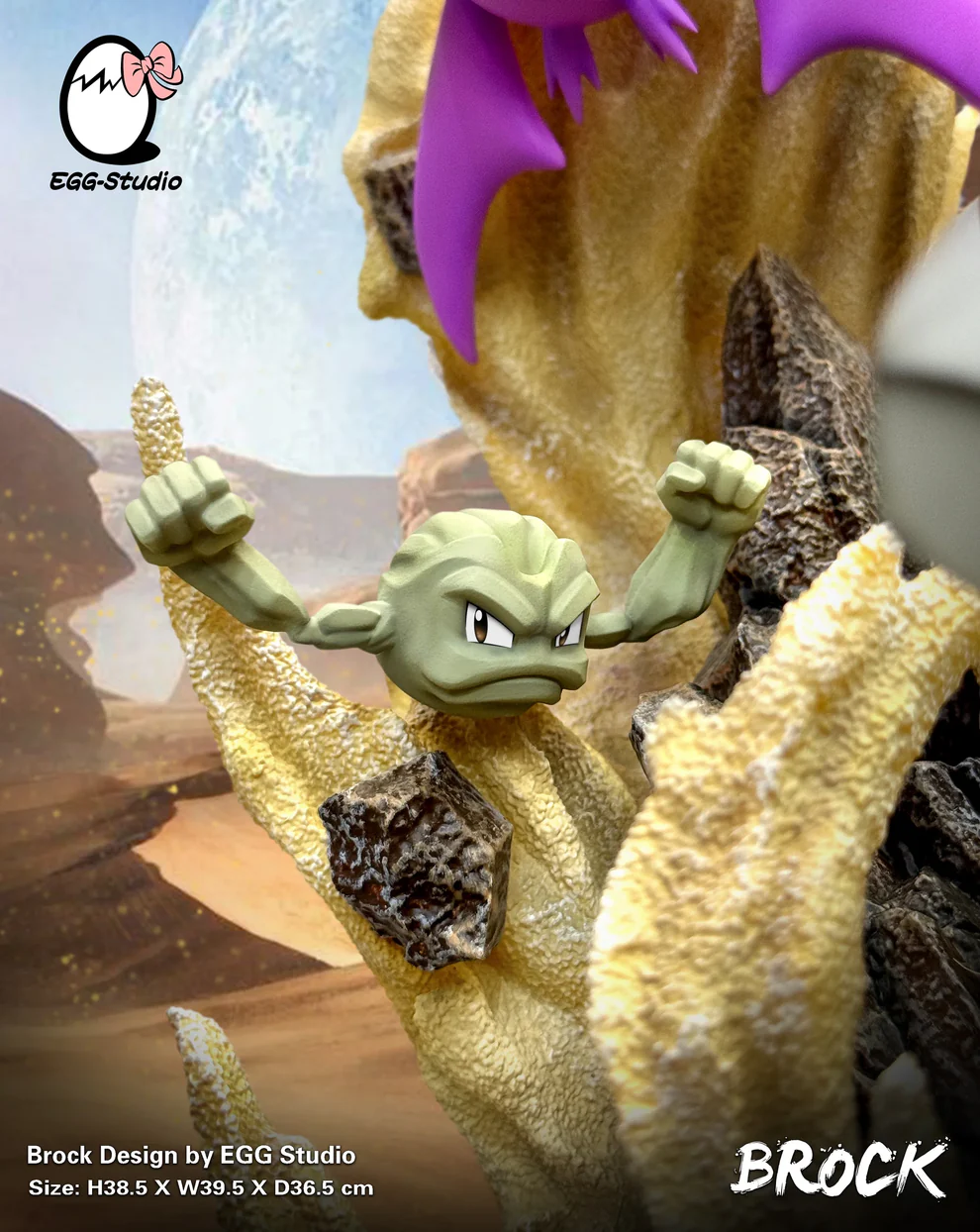 Pokémon – Brock & Rock-Type Pokémon Team Scene Statue – EGG Studio - Image 4
