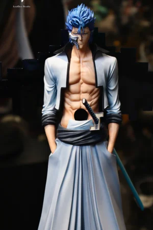 Alternative view of BLEACH – Grimmjow Jaegerjaquez 1/6 Scale Statue – LoaDen Studio Limited Edition Resin Collectible (Espada No.6 Diorama Version)