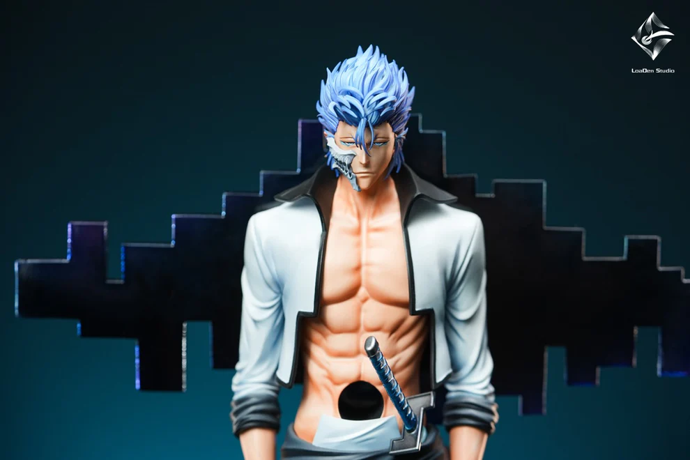 BLEACH – Grimmjow Jaegerjaquez 1/6 Scale Statue – LoaDen Studio Limited Edition Resin Collectible (Espada No.6 Diorama Version) - Image 4