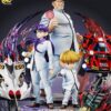 Bakusō Kyōdai Let's & Go!! – Ray Hijikata × Gen Kondo × Kai Okita 16 Diorama Statue – Emo Studio