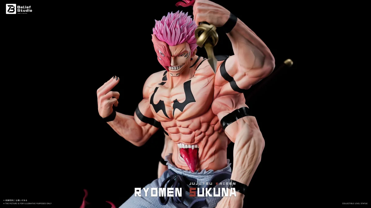 Belief Studio – Four-Armed Ryomen Sukuna Jujutsu Kaisen 16 Scale Resin Statue