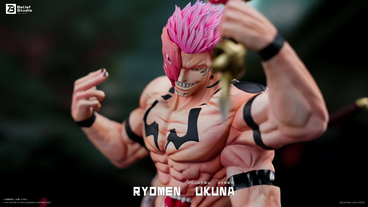 Belief Studio – Four-Armed Ryomen Sukuna Jujutsu Kaisen 16 Scale Resin Statue