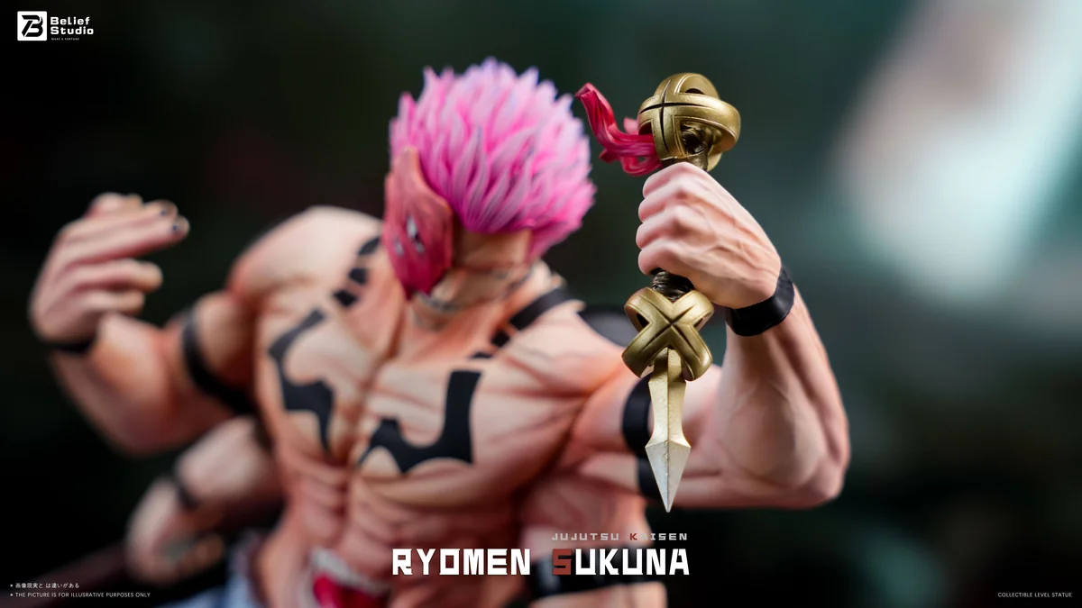 Belief Studio – Four-Armed Ryomen Sukuna Jujutsu Kaisen 16 Scale Resin Statue