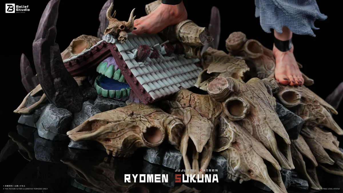 Belief Studio – Four-Armed Ryomen Sukuna Jujutsu Kaisen 16 Scale Resin Statue