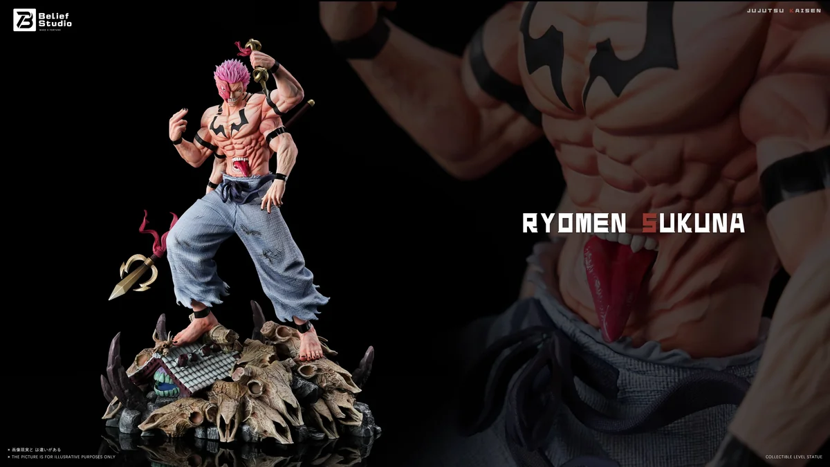 Belief Studio – Four-Armed Ryomen Sukuna Jujutsu Kaisen 16 Scale Resin Statue