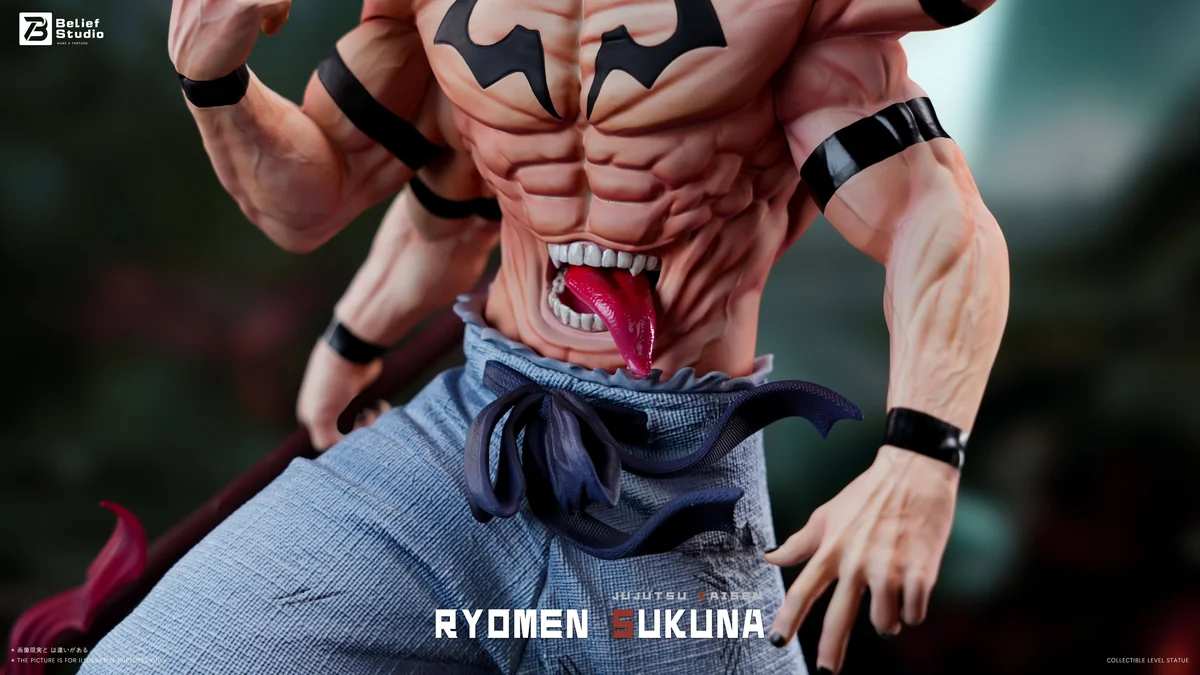 Belief Studio – Four-Armed Ryomen Sukuna Jujutsu Kaisen 16 Scale Resin Statue