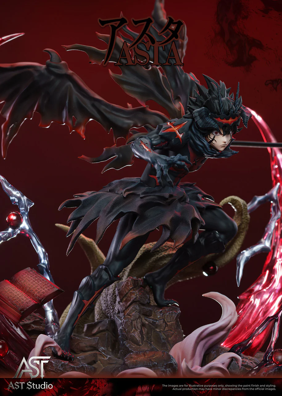 Black Clover – Asta Devil Form GK Statue – AST Studio