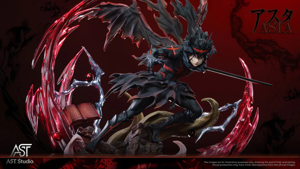 Black Clover – Asta Devil Form GK Statue – AST Studio - Image 3