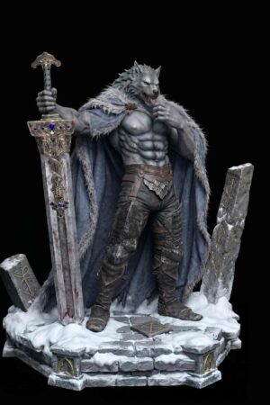 Blaidd the Half-Wolf Elden Ring 1/5 Scale TOPGK Statue [NSFW 18+Furry]- Xing Shou Yu Jing Studio
