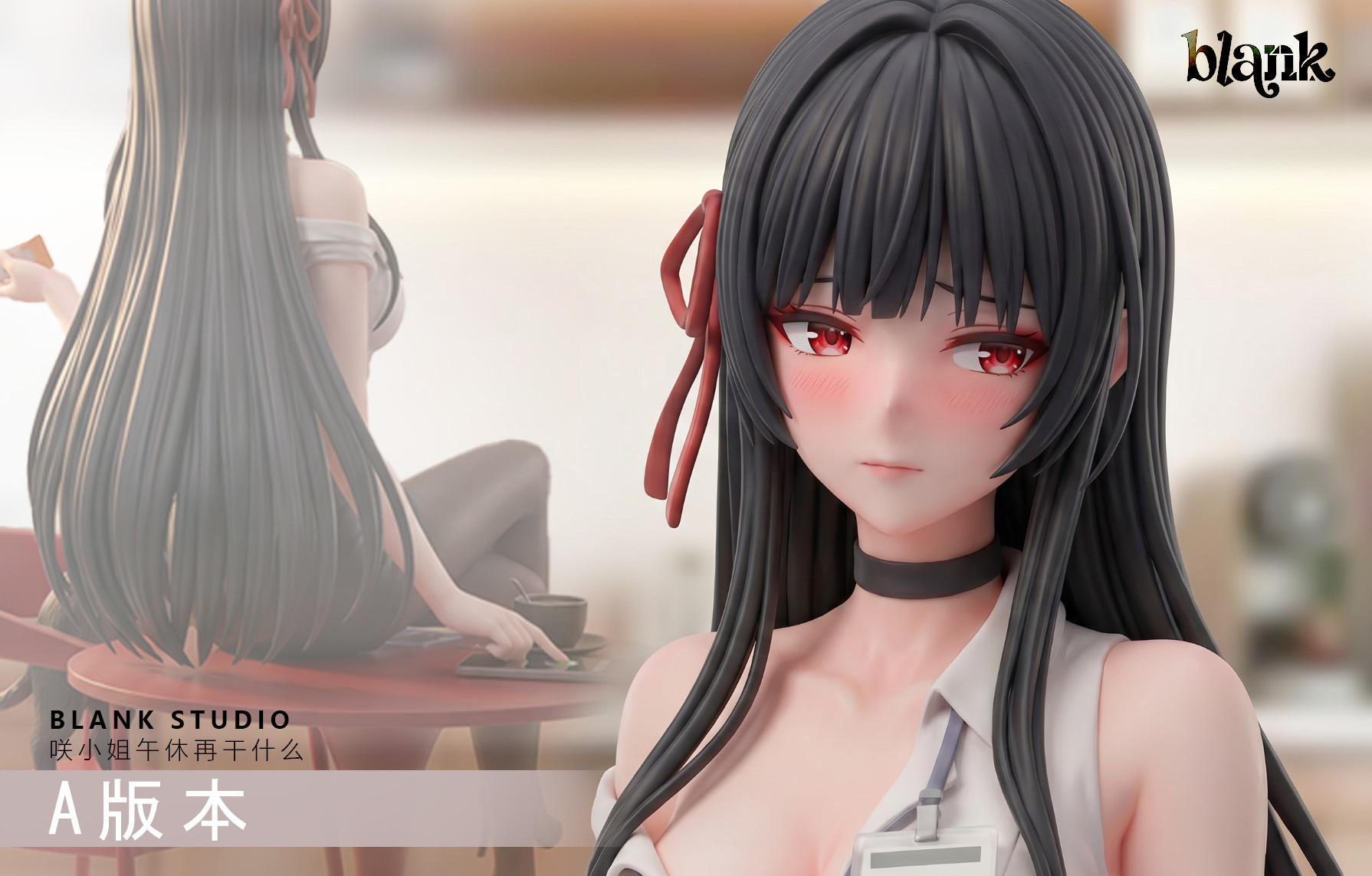 Blank Studio – Chisa Wuthering Waves | 1/5 Scale Resin Statue - Image 6