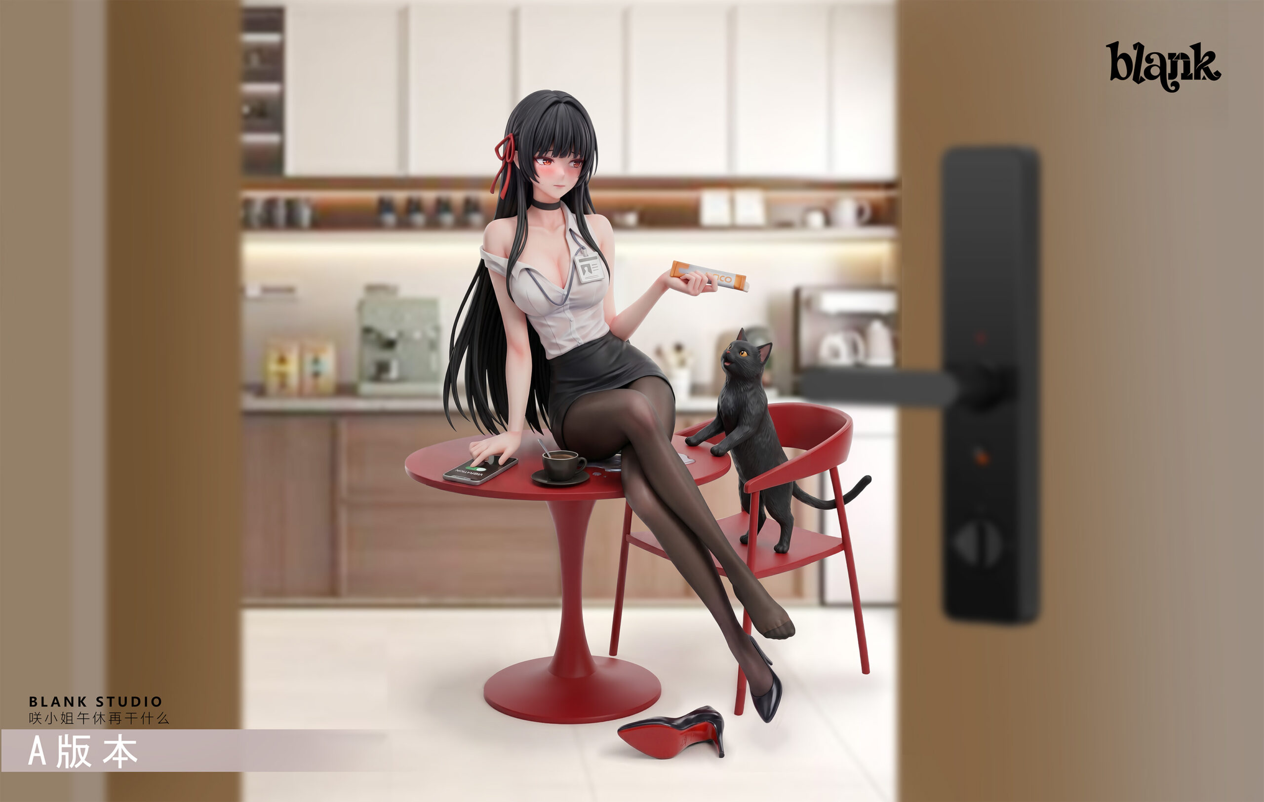 Blank Studio – Chisa Wuthering Waves | 1/5 Scale Resin Statue - Image 3
