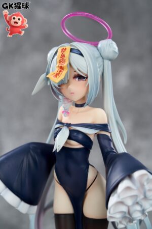 Alternative view of Blue Archive – Plana (Halloween Ver.) 1/7 Scale GK Statue – GK Xingqiu Limited Resin Collectible Diorama with Pumpkin Lantern Scene