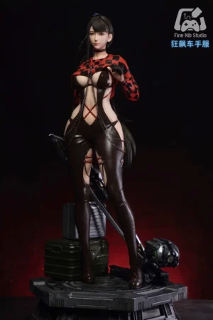 Alternative view of Stellar Blade – Eve “Racing Rider Suit” 1/4 Scale Statue – Fine Nib Studio