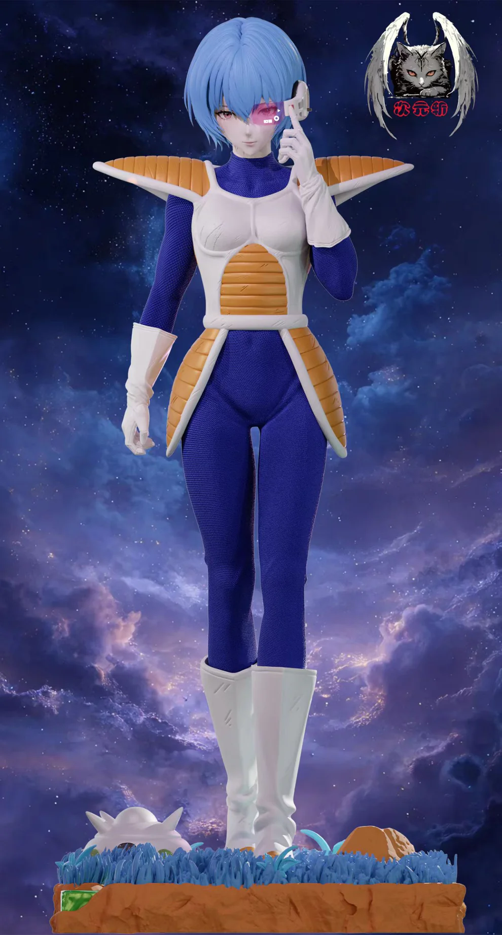 CYZ Studio – Ayanami Rei Neon Genesis Evangelion 1/6 Scale TOPGK Resin Statue - Image 5