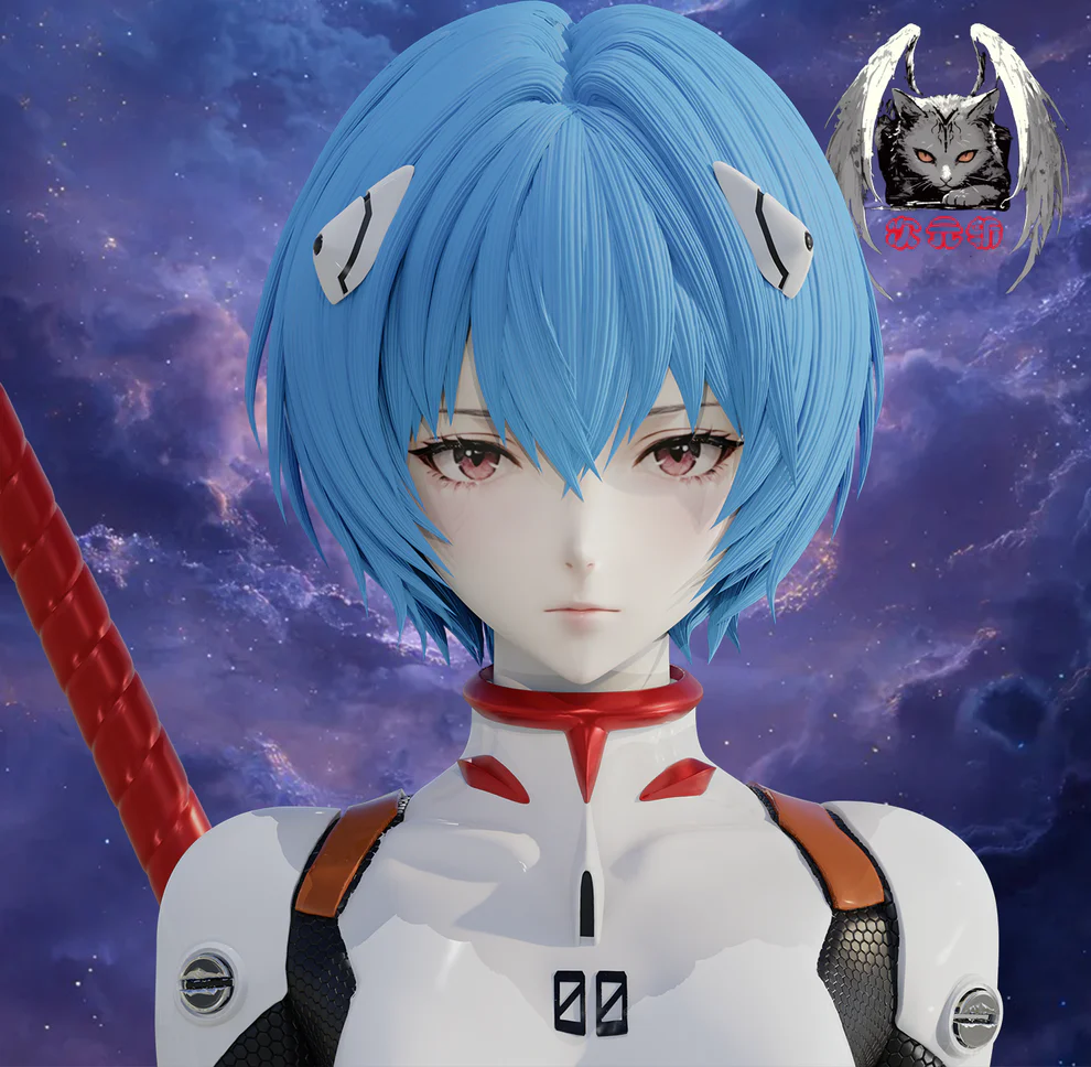 CYZ Studio – Ayanami Rei Neon Genesis Evangelion 1/6 Scale TOPGK Resin Statue - Image 7