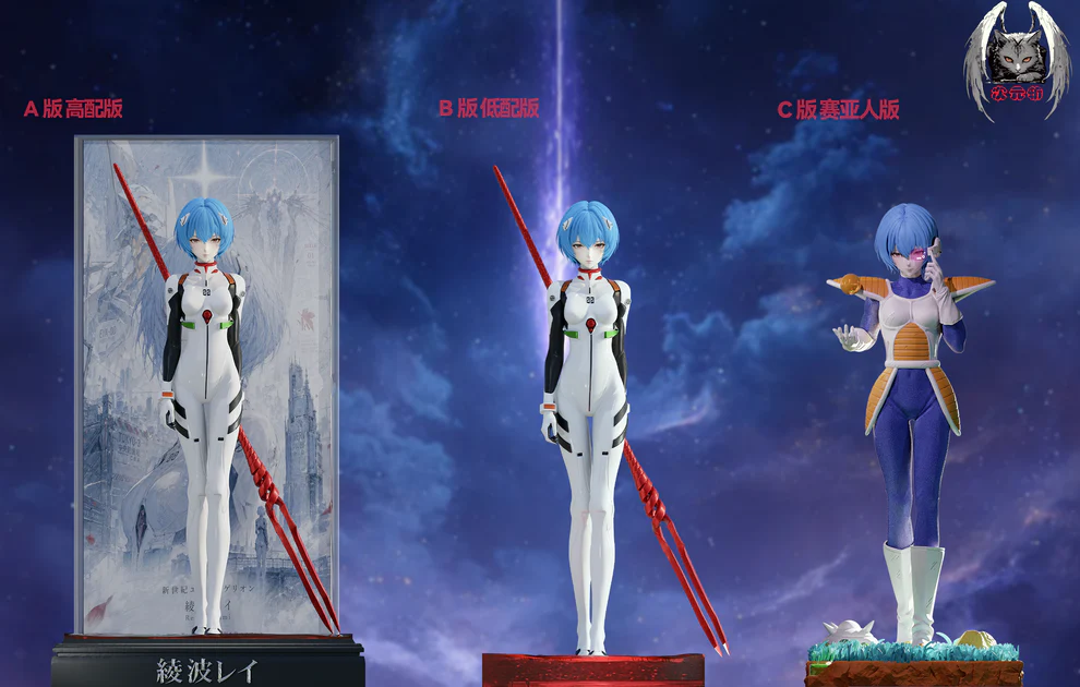 CYZ Studio – Ayanami Rei Neon Genesis Evangelion 1/6 Scale TOPGK Resin Statue - Image 8