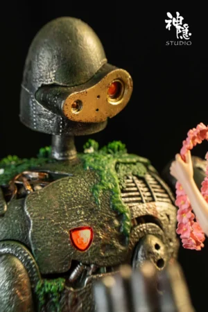 Alternative view of Castle in the Sky -Robot & Sheeta 1/6 Scale Statue – Shen Yin Studio