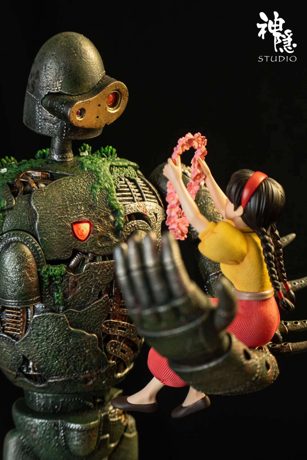 Castle in the Sky -Robot & Sheeta 1/6 Scale Statue – Shen Yin Studio - Image 4