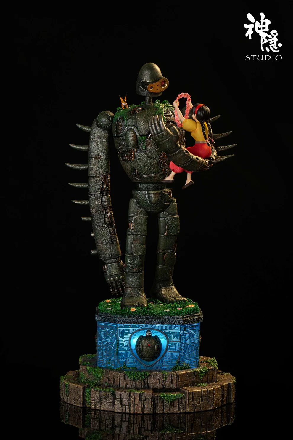 Castle in the Sky -Robot & Sheeta 1/6 Scale Statue – Shen Yin Studio - Image 5