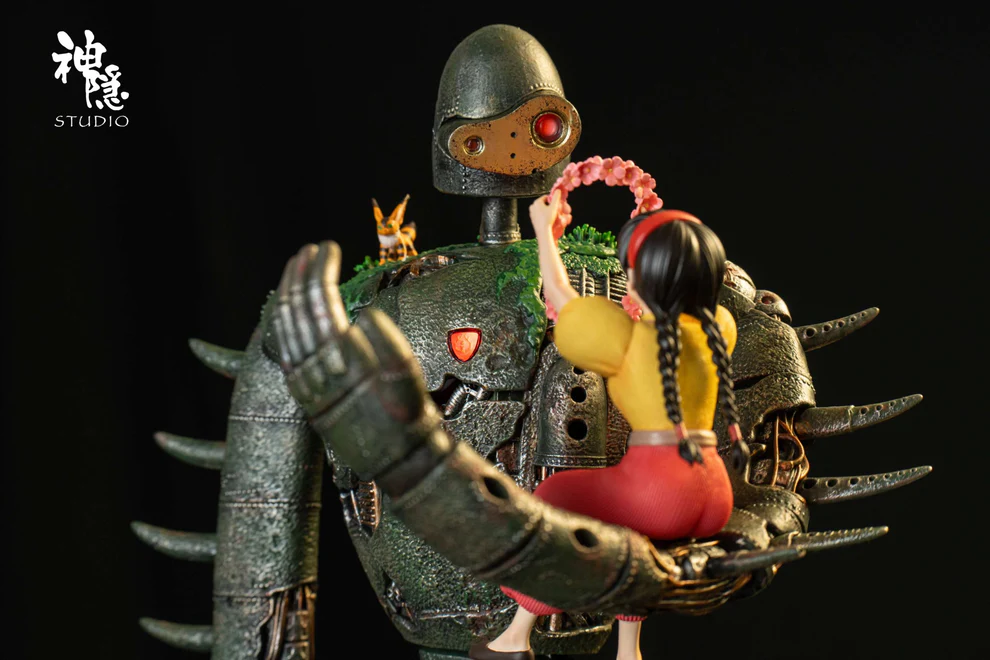 Castle in the Sky -Robot & Sheeta 1/6 Scale Statue – Shen Yin Studio - Image 7