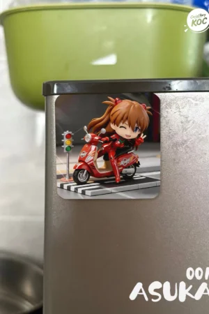 Cavial Rary KOC Studio – Asuka Langley Sohryu Motorcycle Neon Genesis Evangelion Resin Statue