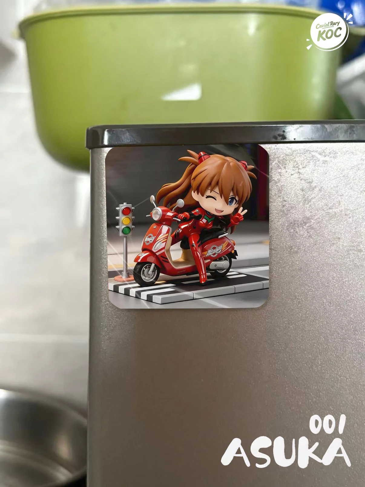 Cavial Rary KOC Studio – Asuka Langley Sohryu Motorcycle Neon Genesis Evangelion Resin Statue