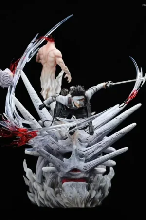 Attack on Titan – Levi Ackerman vs Beast Titan Zeke Final Battle 1/6 Scale Statue – Chikara Collectibles