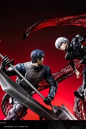 Alternative view of Tokyo Ghoul – Kaneki Ken vs Koutarou Amon 1/6 Scale Battle Diorama – X1ART Studio