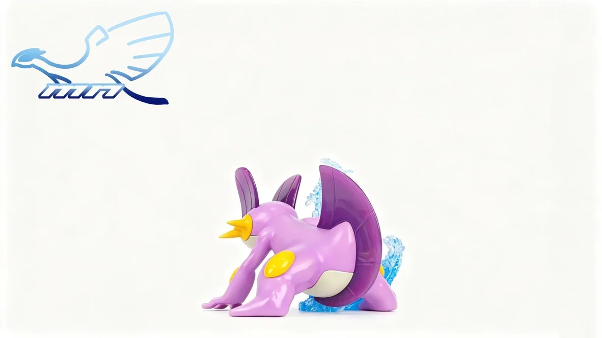 MN Studio – Swampert Evolution Set Pokémon 1/20 Scale Resin Diorama Collection - Image 8