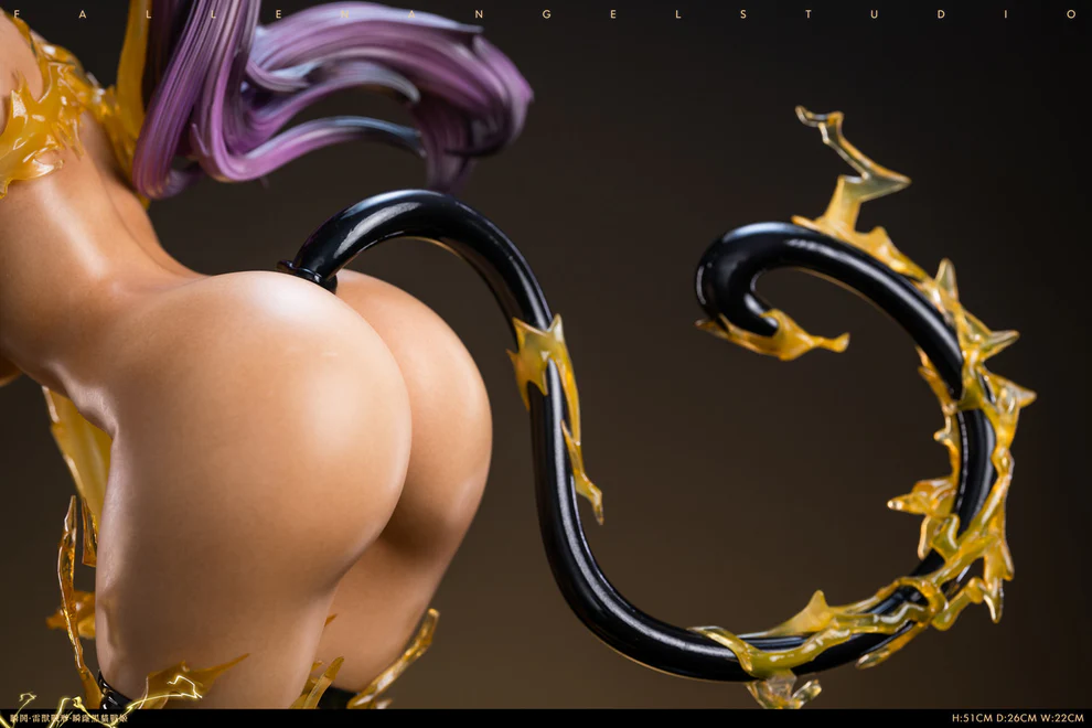 BLEACH – Yoruichi Shihouin Thunder God Form 1/4 Scale Statue – Fallen Angel Studio - Image 5