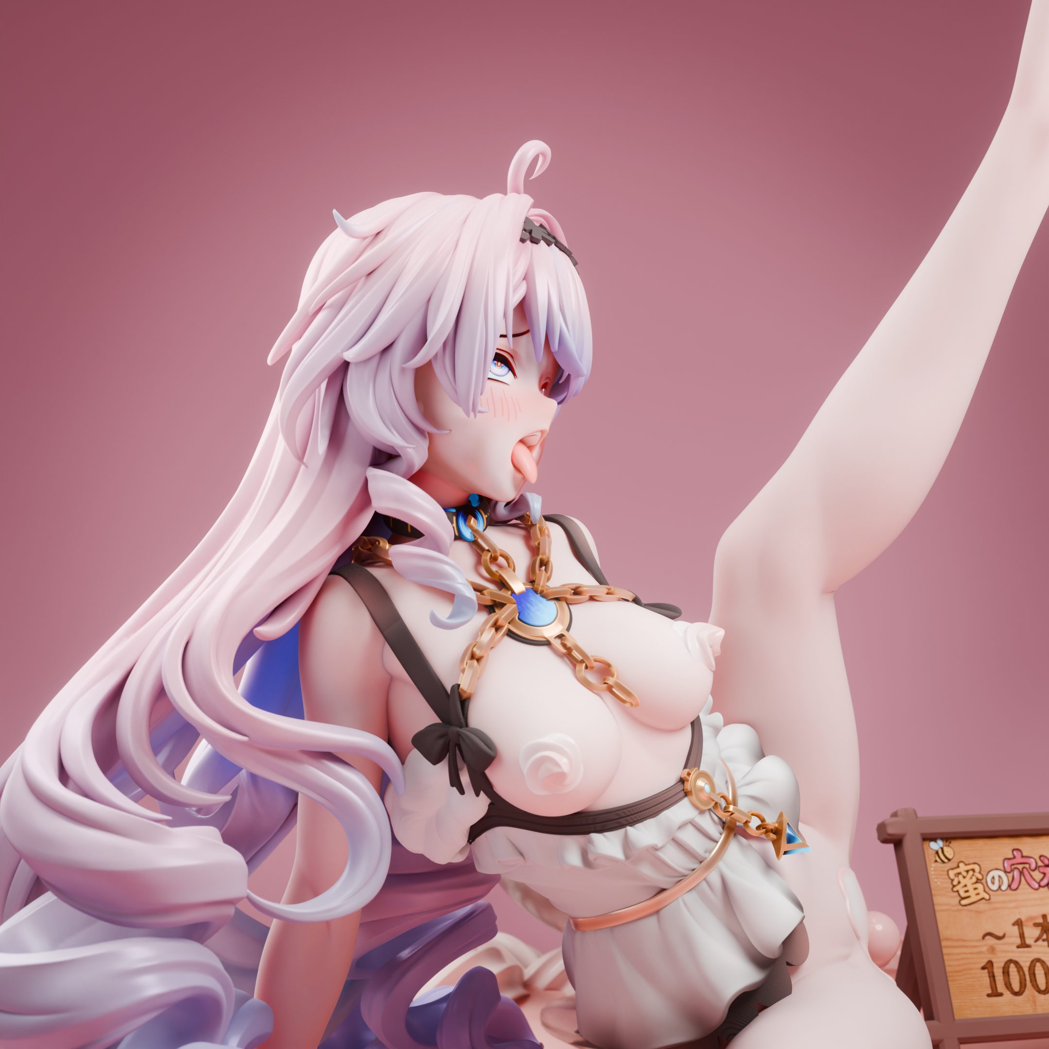 Wuthering Waves Dania Peach Cake 1/6 GK Statue -KB Studio - Image 2
