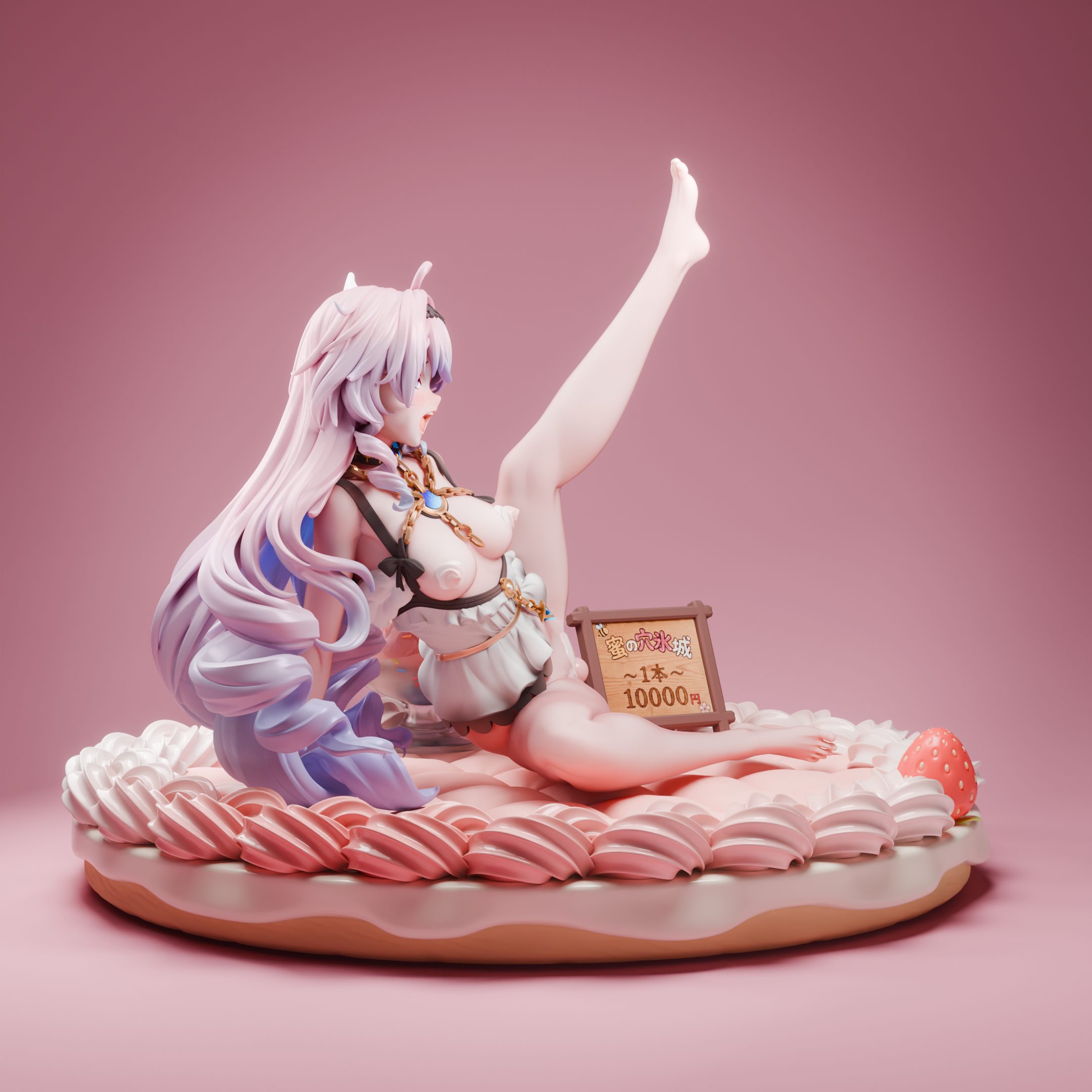 Wuthering Waves Dania Peach Cake 1/6 GK Statue -KB Studio - Image 3