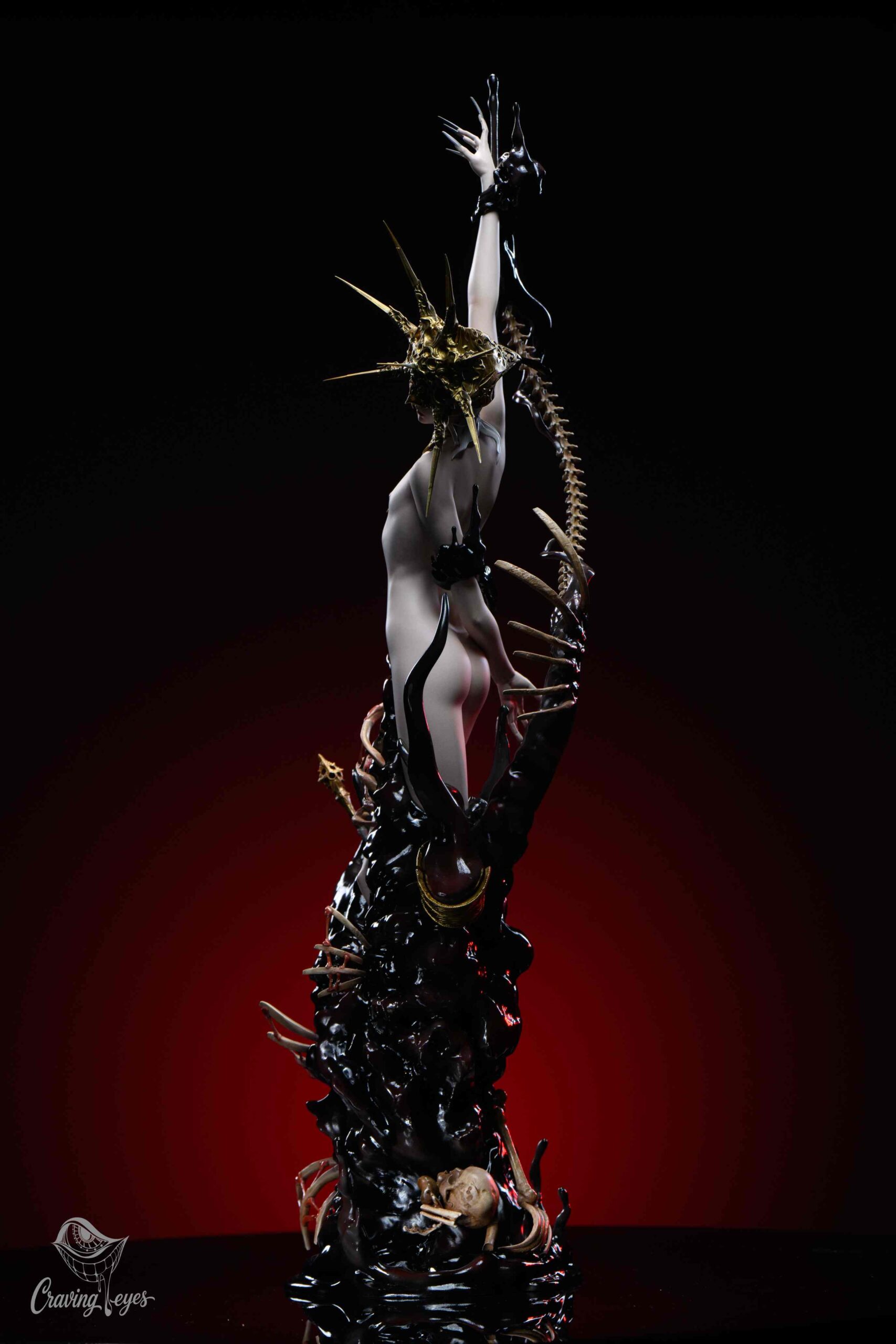 Dark Souls – Dark Sun Gwyndolin 1/5 Scale Resin Statue – Craving eyes Studio - Image 6
