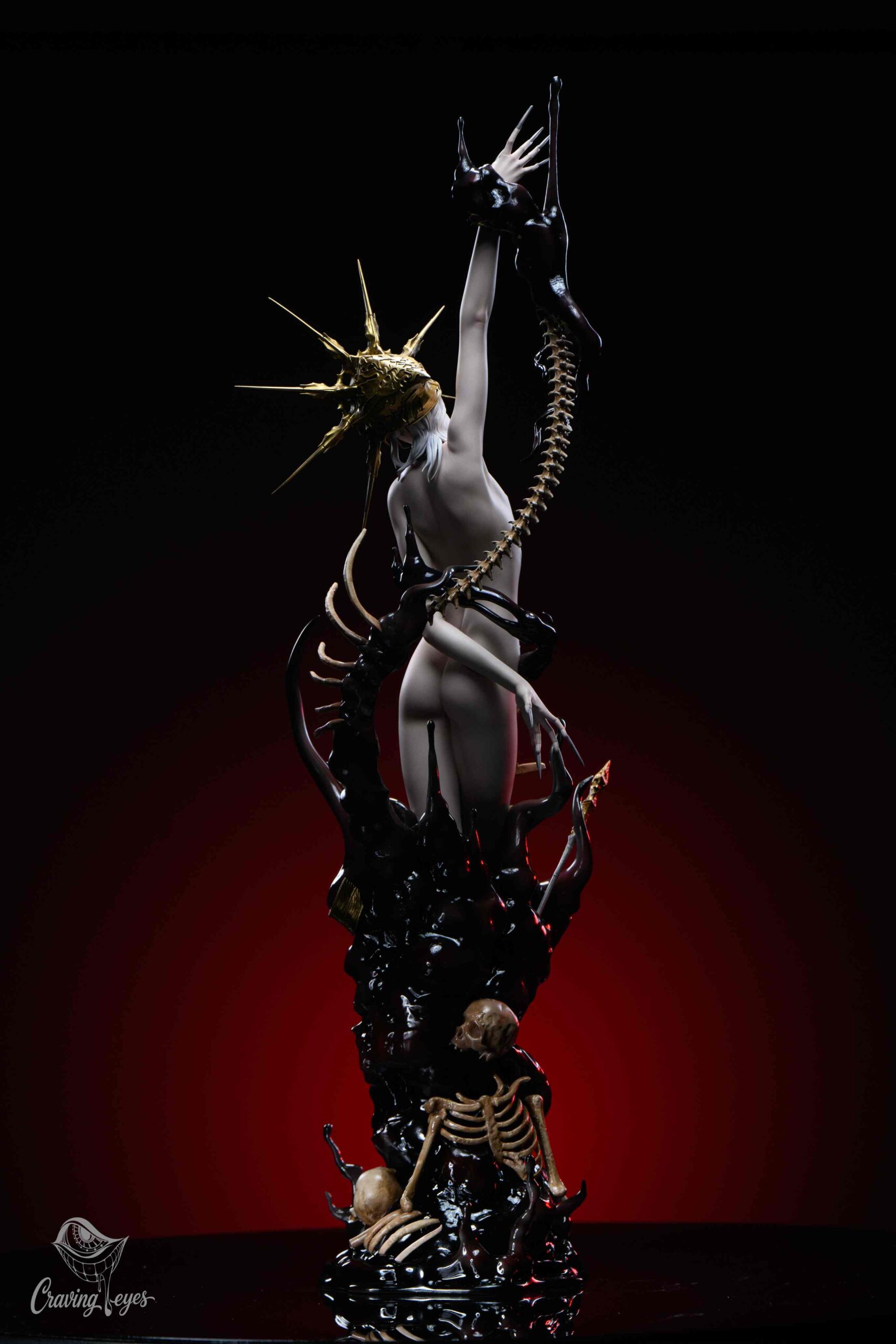 Dark Souls – Dark Sun Gwyndolin 1/5 Scale Resin Statue – Craving eyes Studio - Image 5