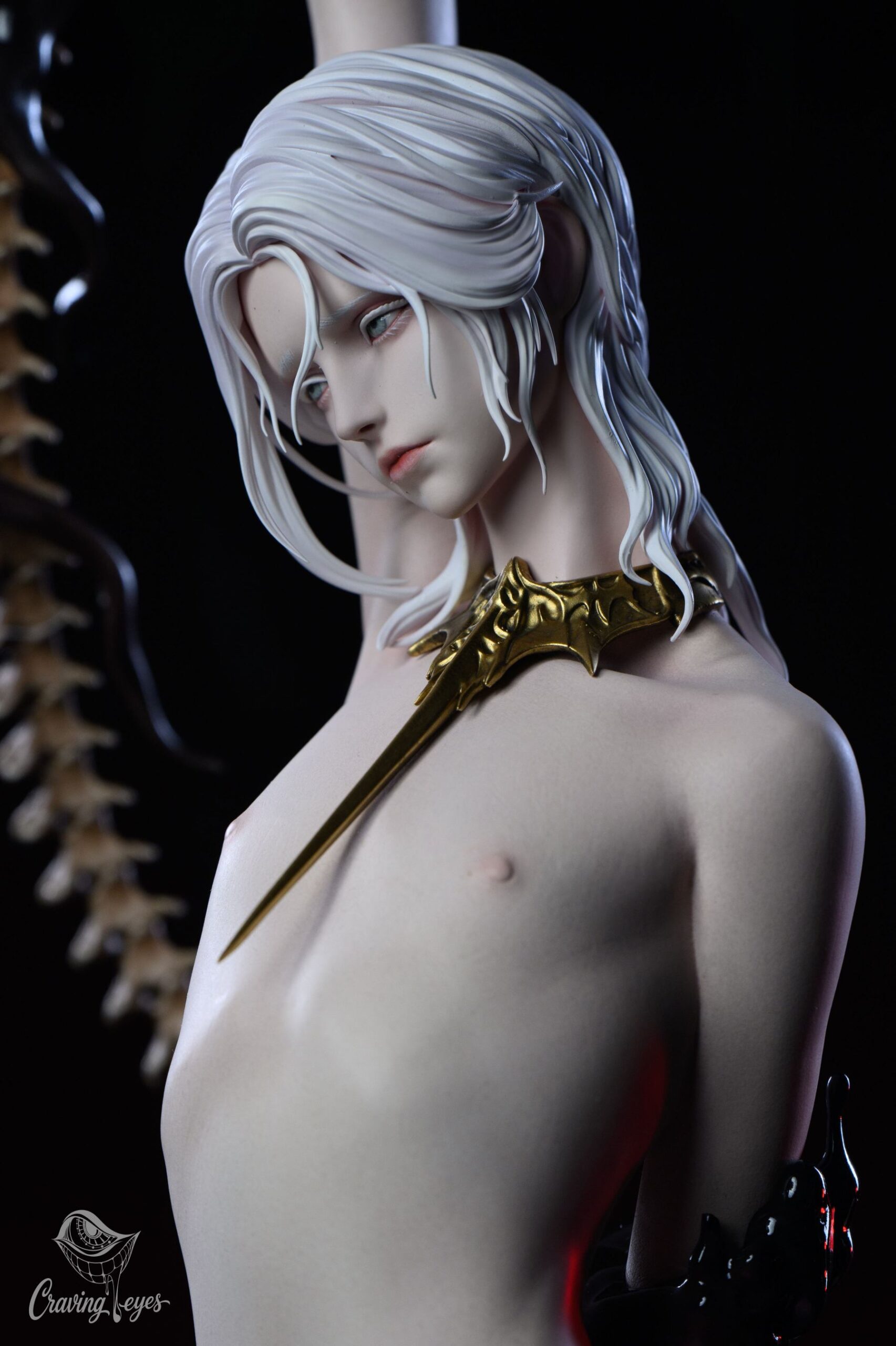 Dark Souls – Dark Sun Gwyndolin 1/5 Scale Resin Statue – Craving eyes Studio - Image 10