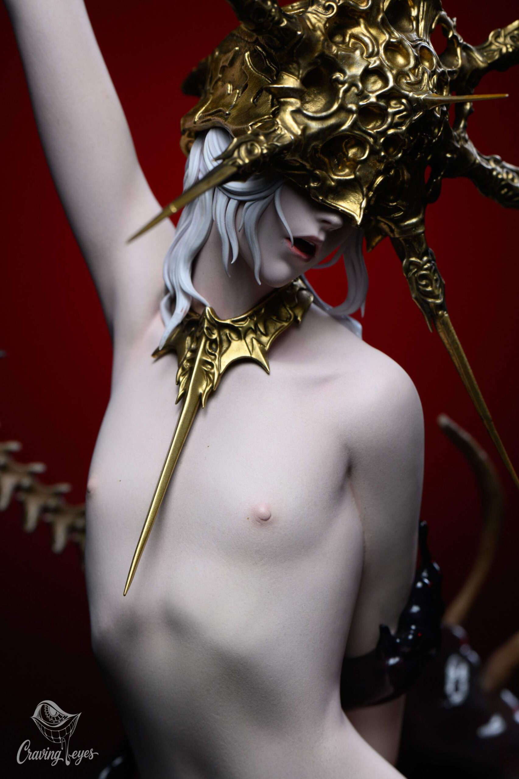 Dark Souls – Dark Sun Gwyndolin 1/5 Scale Resin Statue – Craving eyes Studio - Image 8