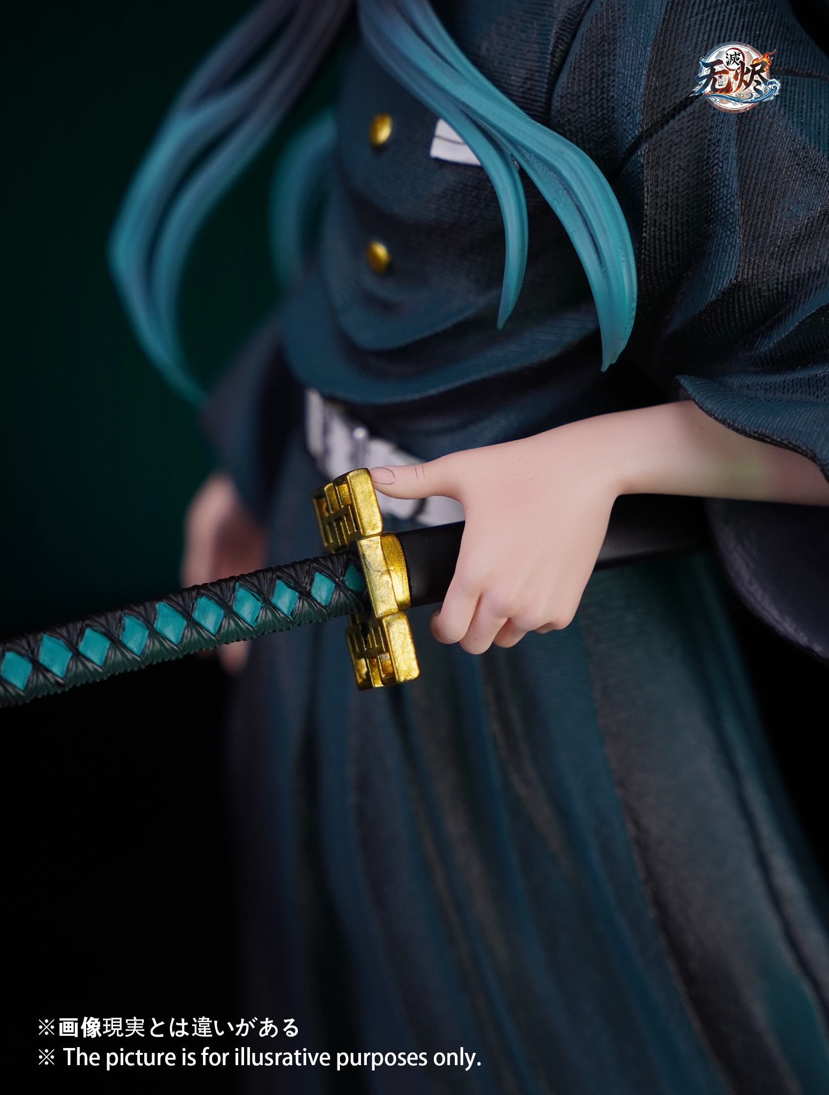 Demon Slayer: Kimetsu no Yaiba – Muichiro Tokito Mist Hashira 1/6 Scale Statue – Wu Jin Studio Limited Edition Resin Collectible (128 PCS Worldwide) - Image 10