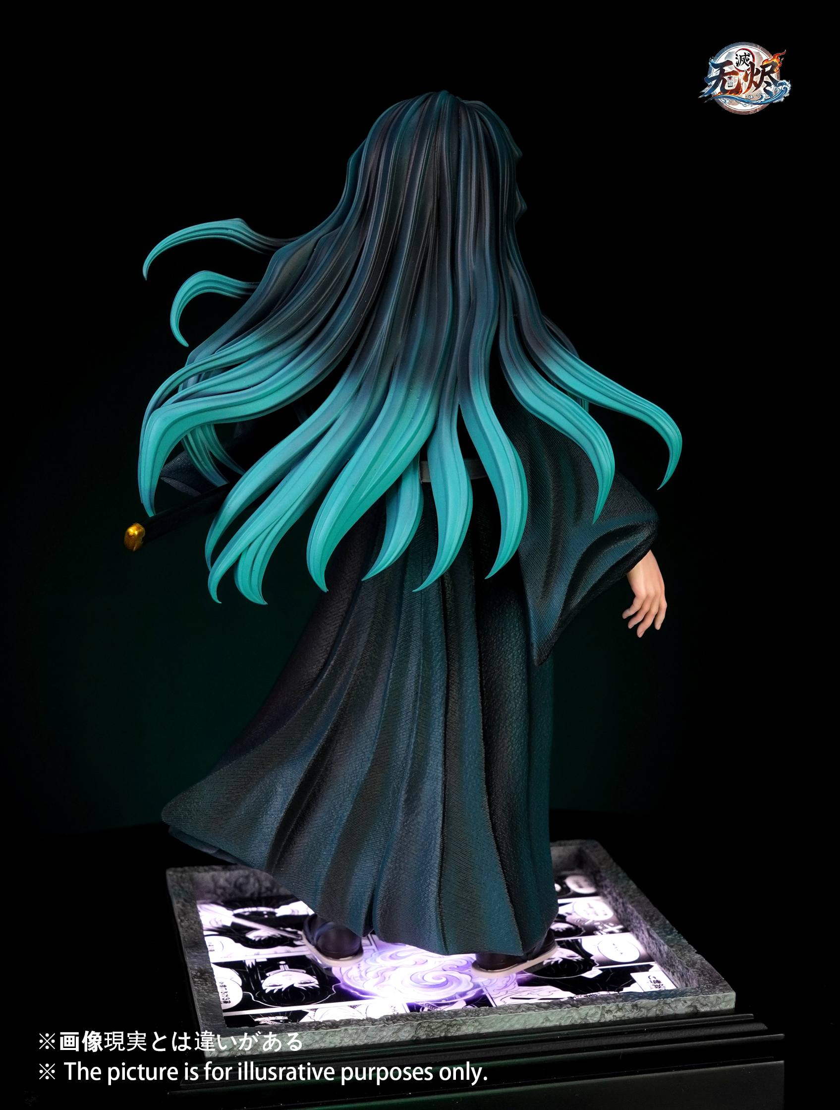 Demon Slayer: Kimetsu no Yaiba – Muichiro Tokito Mist Hashira 1/6 Scale Statue – Wu Jin Studio Limited Edition Resin Collectible (128 PCS Worldwide) - Image 11