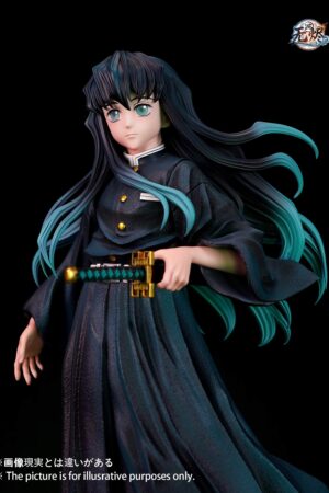 Demon Slayer Kimetsu no Yaiba – Muichiro Tokito Mist Hashira 16 Scale Statue – Wu Jin Studio Limited Edition Resin Collectible (128 PCS Worldwide)
