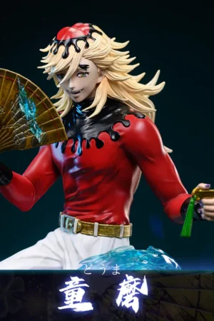 Alternative view of Demon Slayer: Kimetsu no Yaiba – Upper Rank Two Douma GK Statue – Cheng × Silver Fox Studio