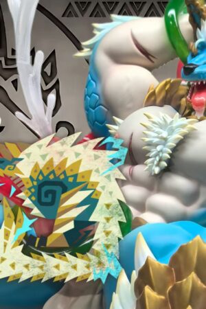 Devil Studio – Defeated Zinogre Monster Hunter 15 Scale TOPGK Resin Furry Statue