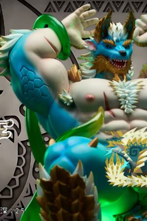 Devil Studio – Defeated Zinogre Monster Hunter 15 Scale TOPGK Resin Furry Statue