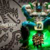 Devil Studio – Defeated Zinogre Monster Hunter 15 Scale TOPGK Resin Furry Statue