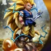 Dragon Ball GT – Super Saiyan 3 Kid Goku Statue – Smoker Studio