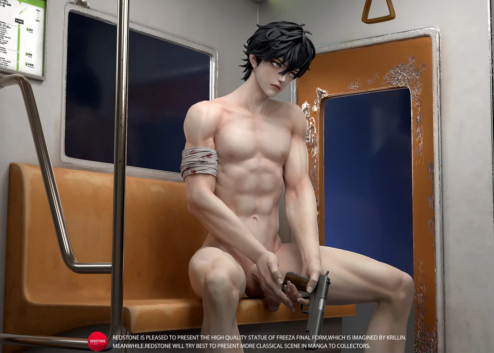 Persona 5 – Joker (Ren Amamiya) Train Scene 1/6 Scale GK Statue – Red Stone Studio Limited Edition - Image 2
