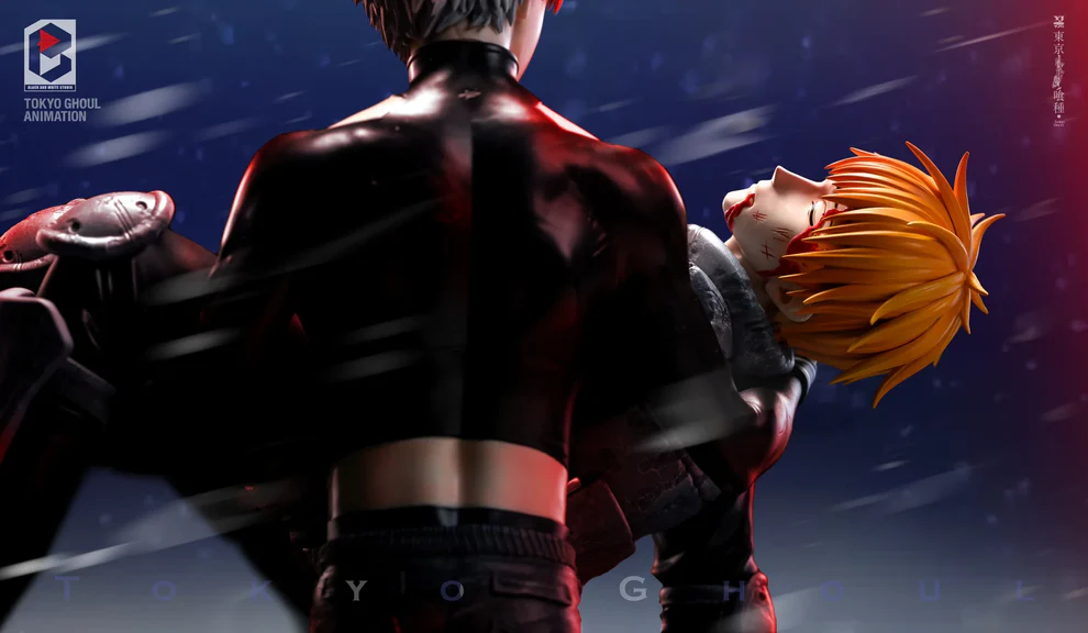 Tokyo Ghoul – Ken Kaneki & Hideyoshi Nagachika “Final Scene” 1/6 Scale Statue – BW Studio Limited Edition Diorama - Image 7