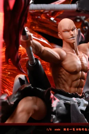 Alternative view of BLEACH – Madarame Ikkaku 1/6 Scale Statue – Eleven Studio