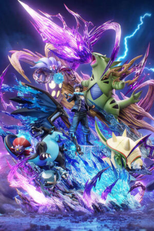 EMO Studio – Alain with LED Pokémon TOPGK Resin Statue