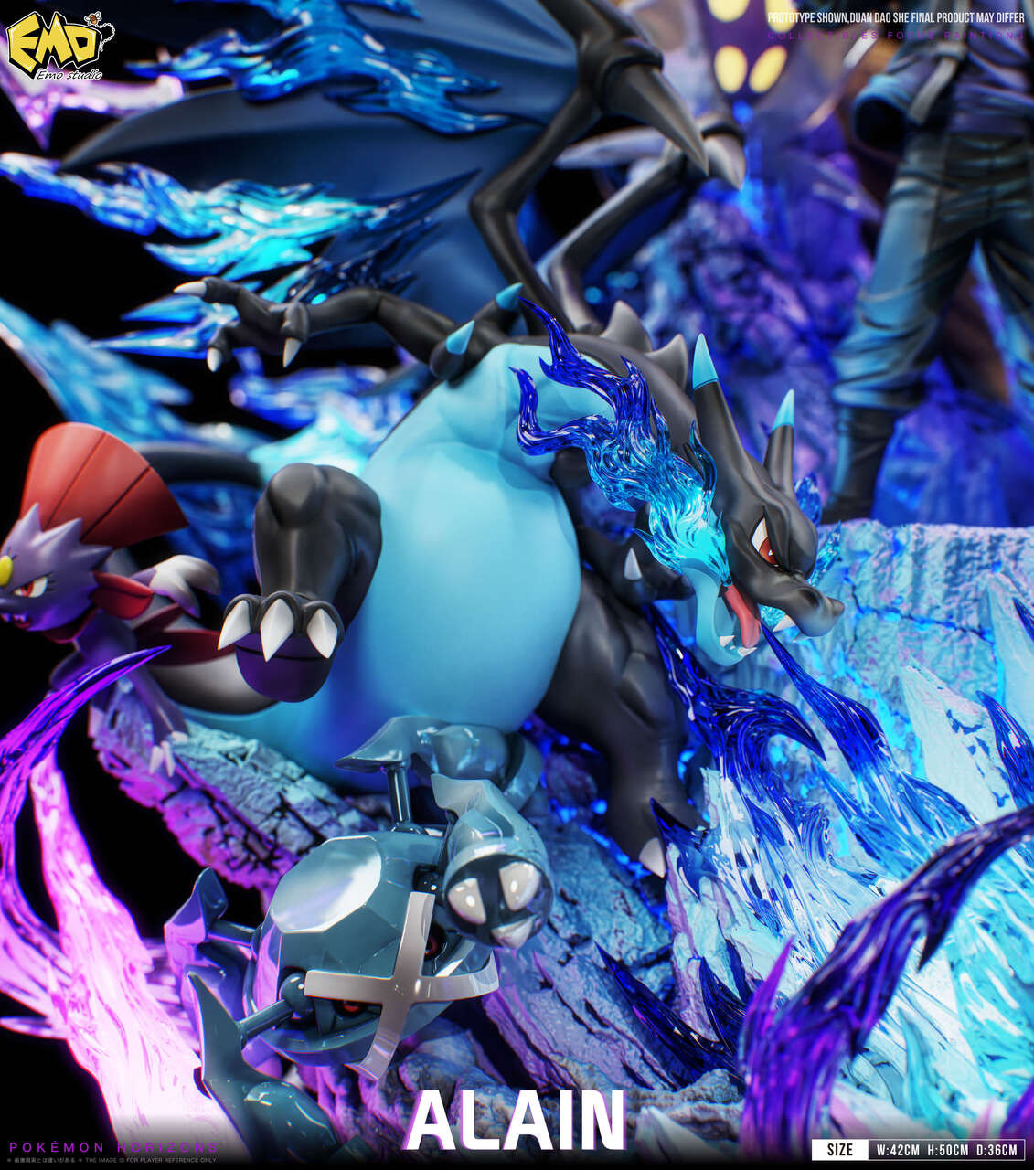 EMO Studio – Alain with LED Pokémon TOPGK Resin Statue