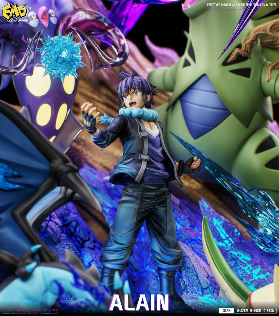 EMO Studio – Alain with LED Pokémon TOPGK Resin Statue